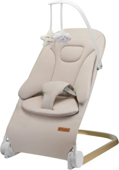 Detské hojdacie kreslo Moon 50 béžové