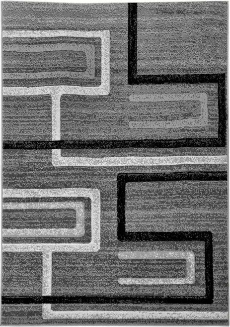 DC Koberec PP 1002 sivá Rozmer: 80×150 cm