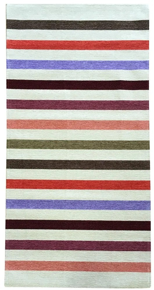 Oriental Weavers koberce Protišmykový ručne tkaný behúň Laos 42/999X - 55x85 cm