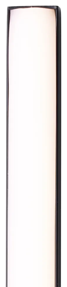 Moderné nástenné svietidlo čierne 60 cm vrátane LED - Clockwise