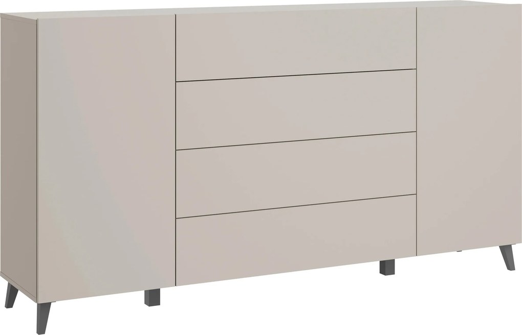 XXXLutz ŠIROKÁ KOMODA, kašmírová, 180/95,4/39 cm P & B - Online Only drobný nábytok - 002778011401