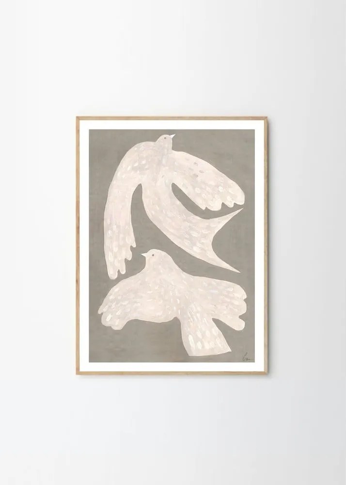 Plagát 30x40 cm Two Birds – Clara Schicketanz – The Poster Club