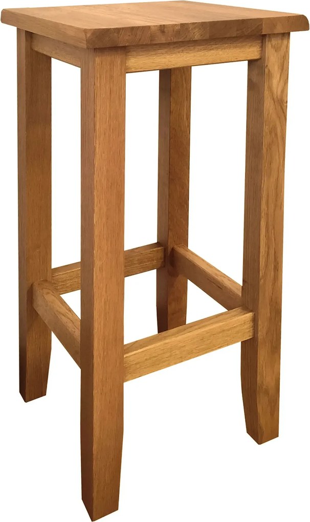Barová stolička z masívu, 36x36x75 cm