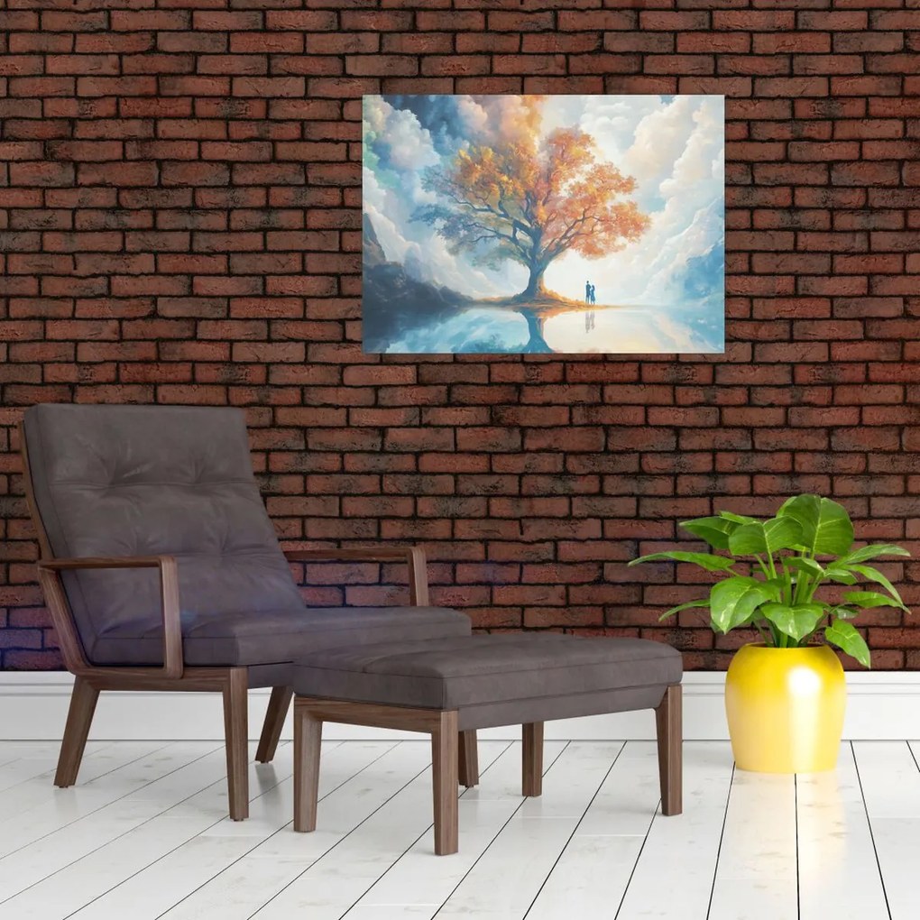 Obraz – Strom života a lásky (70x50 cm)