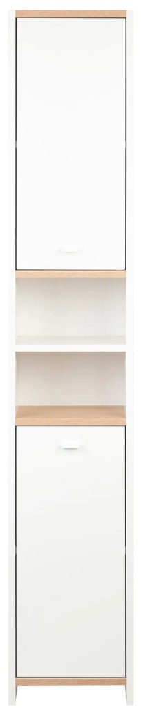 LIVARNO home Vysoká skrinka do kúpeľne, 32 x 180,5 x 28 cm, biela  (100364405)