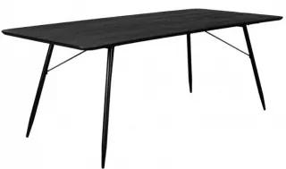 DUTCHBONE ROGER BLACK jedálenský stôl 180 x 90 cm