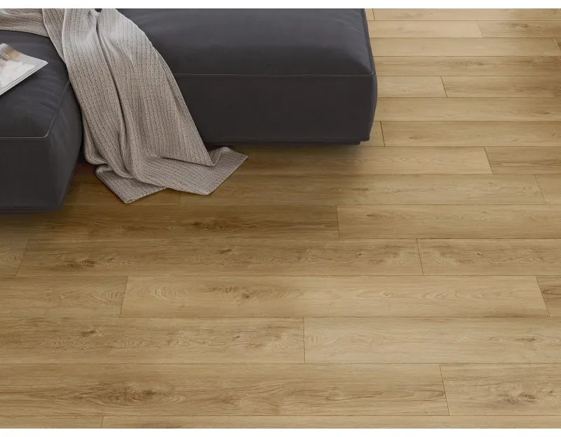 Mexen Sunset Hills, vinylová podlaha 1240x182 mm SPC 6,5 mm, IXPE 1,5 mm, 4-stranná V-drážka, dub, F1037-1240-182-505-4V1-01