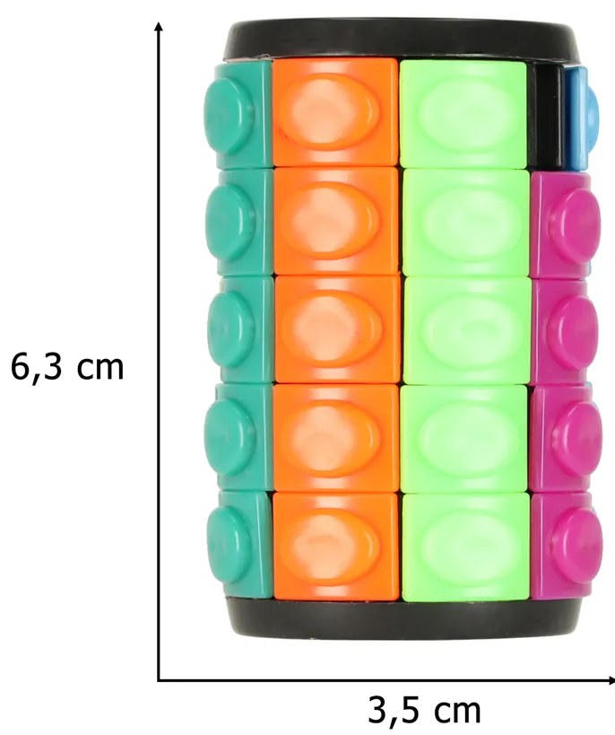 KIK Logická skladačka rotačného valca M