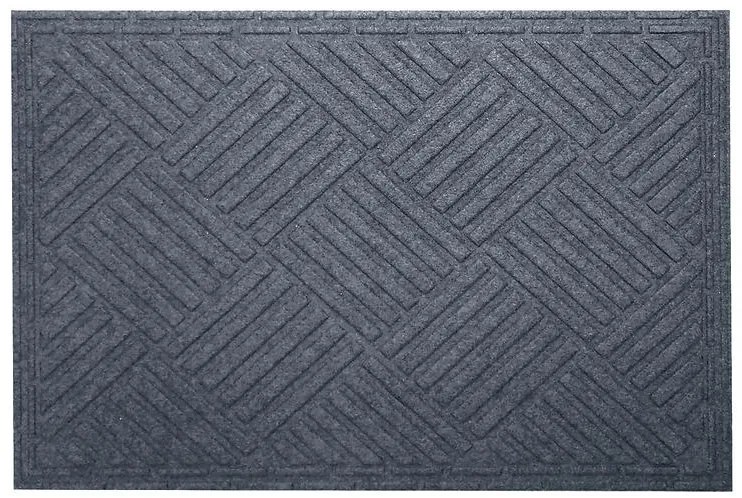 Rohož Textile K-502-2 45x75 cm šedá