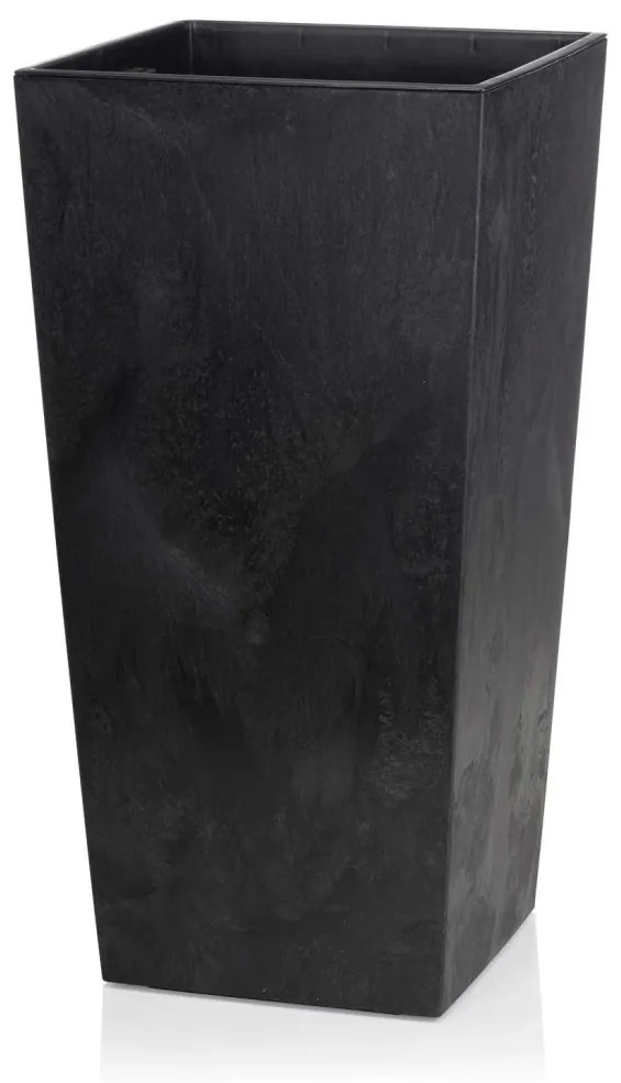 Kvetináč Porto 57x29 cm čierny betón