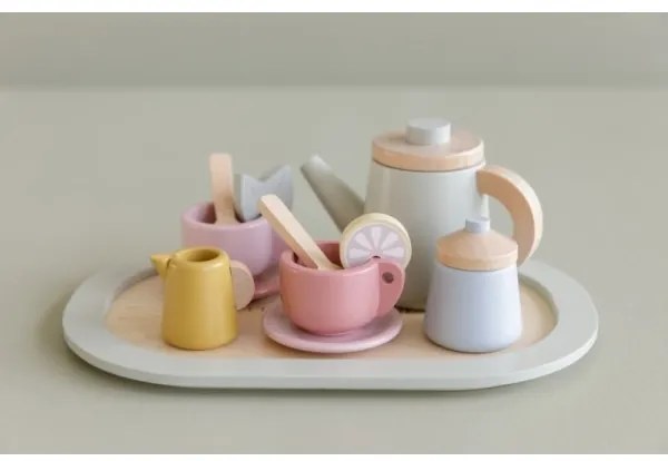 Little Dutch - Drevený čajový set