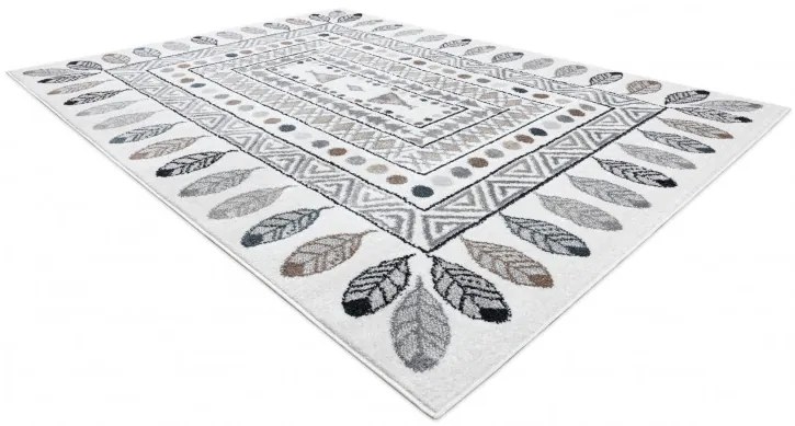 Detský kusový koberec Fun Teepee cream, 180x270, šedá, detská izba, Dywany Łuszczów