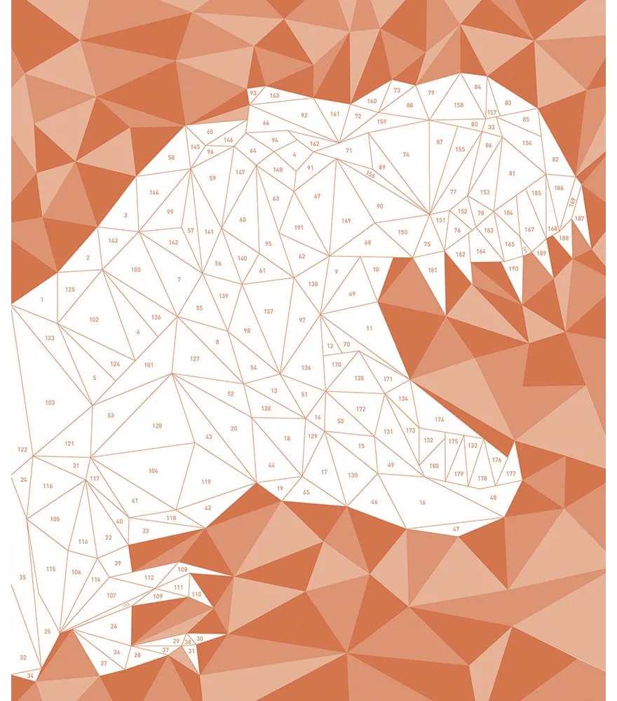 Detský ateliér maxi - mozaika - dinosaury