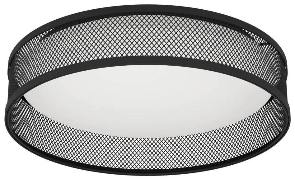 Eglo 900795 - LED Stropné svietidlo LUPPINERIA LED/20W/230V čierna EG900795