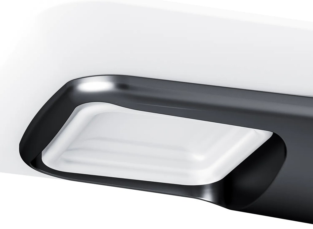 Miska na mydlo AM.PM Inspire 2.0 AIB34222 nástenná, sklo, čierna