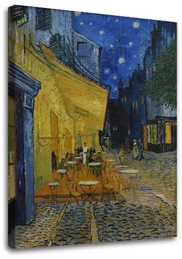 Obraz na plátne Vincent van Gogh - Café Terrace at Night | rôzne rozmery