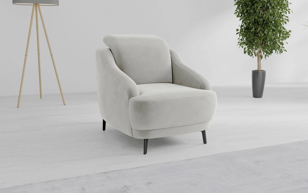XXXLutz KRESLO, textil, piesková Sit & More - Online Only obývacie izby - 000144024186