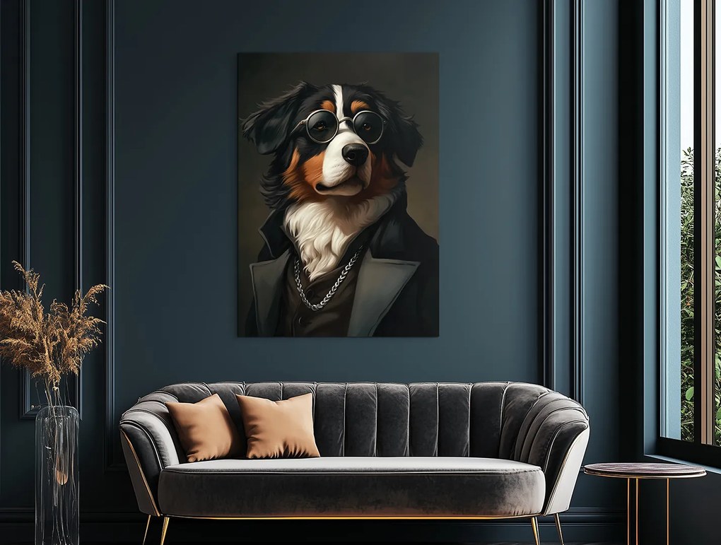 drevko | Moderný obraz Bernský elegán