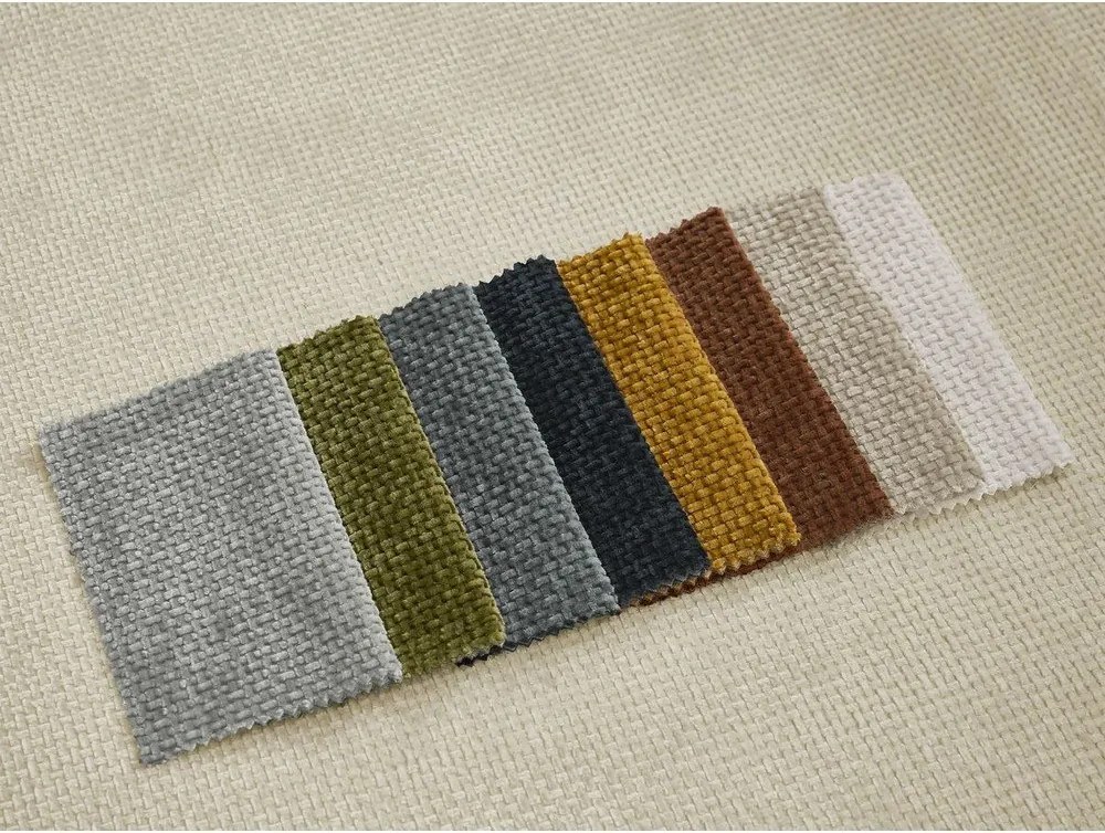 Taupe ženilková rozkladacia pohovka 228 cm Neyo – Bobochic Paris