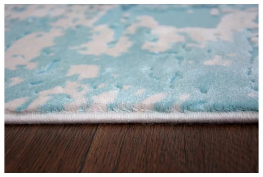 Luxusný kusový koberec akryl Charles modrý 80x150cm