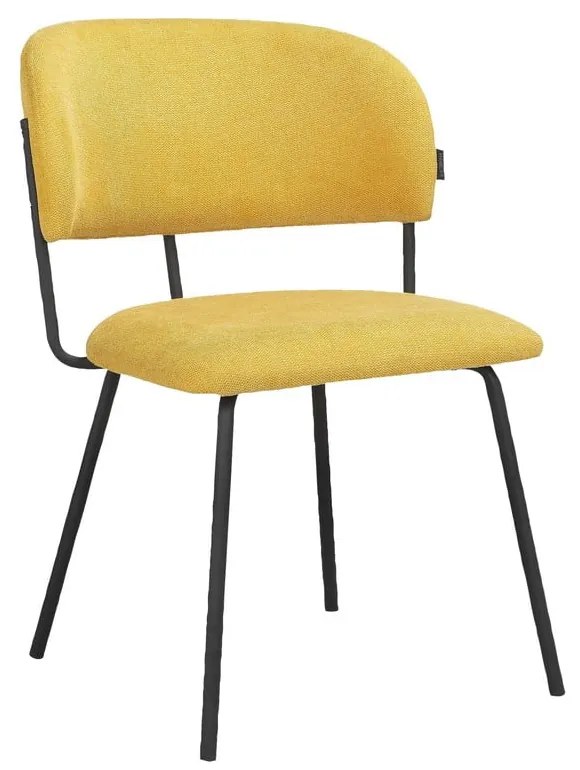 Žlté jedálenské stoličky v súprave 2 ks Claudia – Støraa