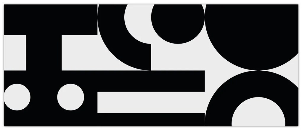 Obraz - Geometrická abstrakcia N⁰3 (120x50 cm)