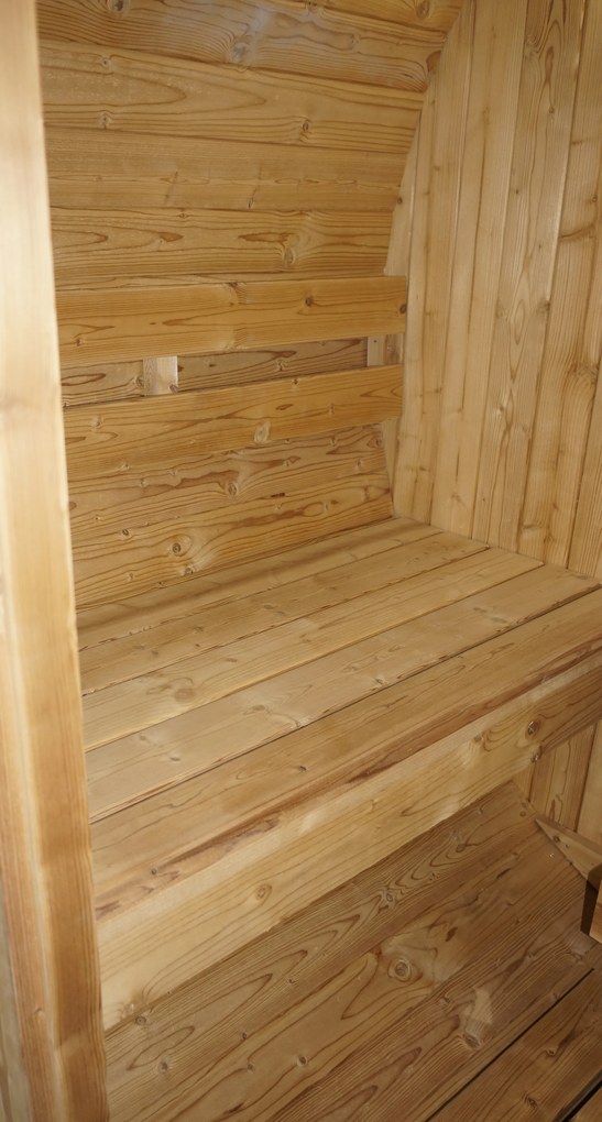 Sanotechnik Sudová fínska vonkajšia sauna TROMSÖ M pre 2 osoby 189x120x191,5cm