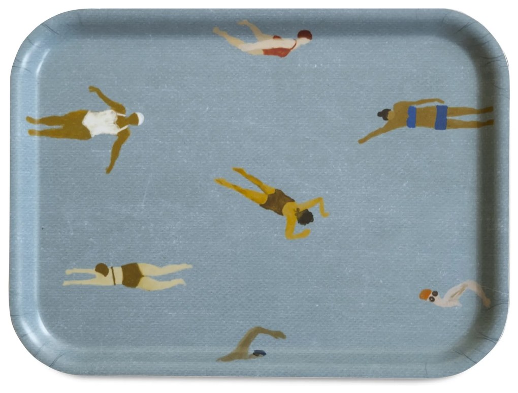 Fine Little Day Podnos Swimmers 27 x 20 cm