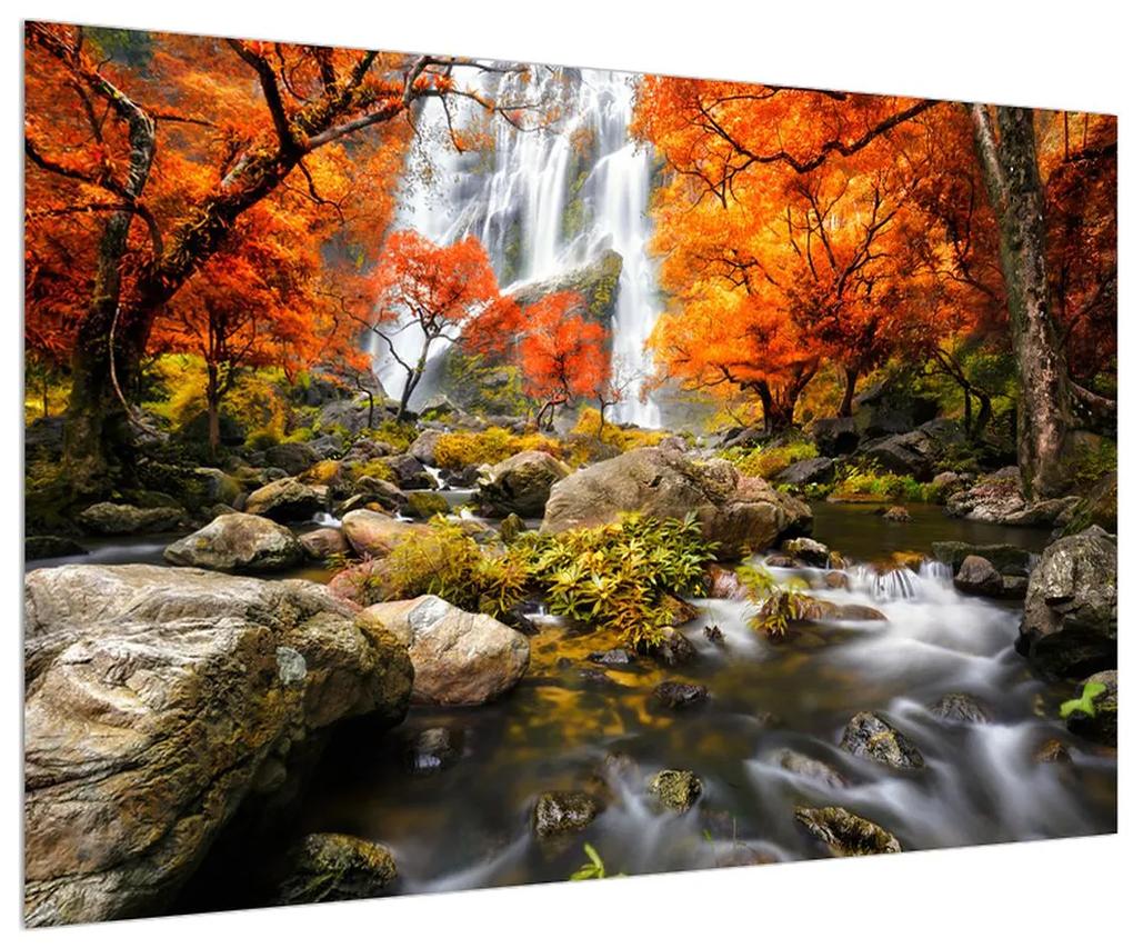 Obraz jesennej krajiny (90x60 cm)