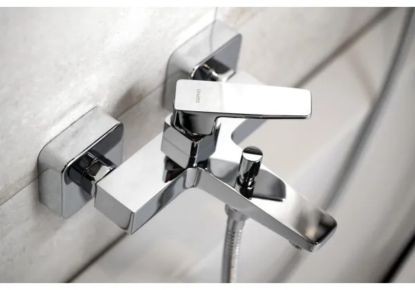 Sapho - Vaňová batéria TURSI lesklý chróm