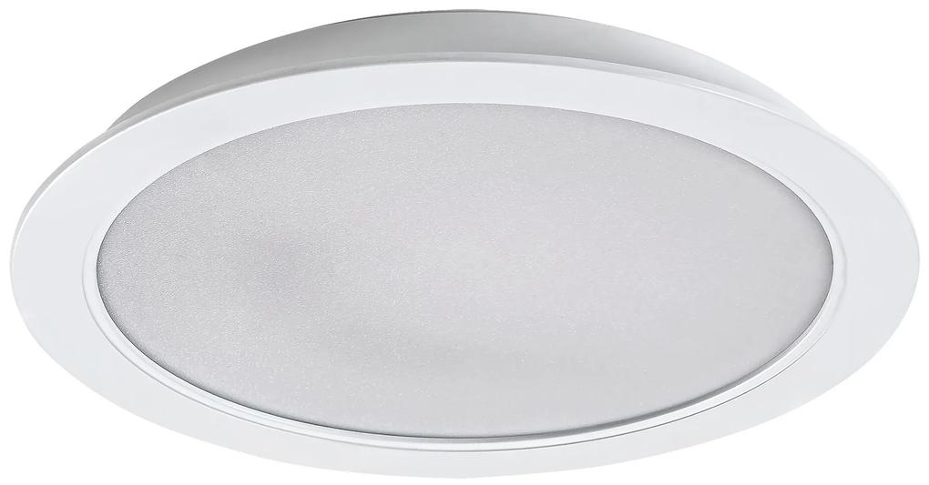 RABALUX Zapustené stropné svietidlo LED SHAUN, 5 W, denné biele svetlo, okrúhle, biele