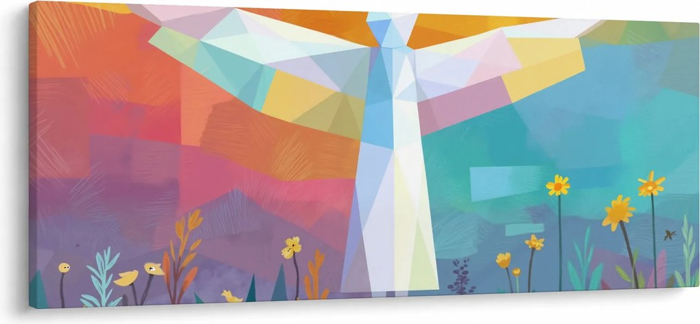 Obraz - Strážca kvetov (120x50 cm)
