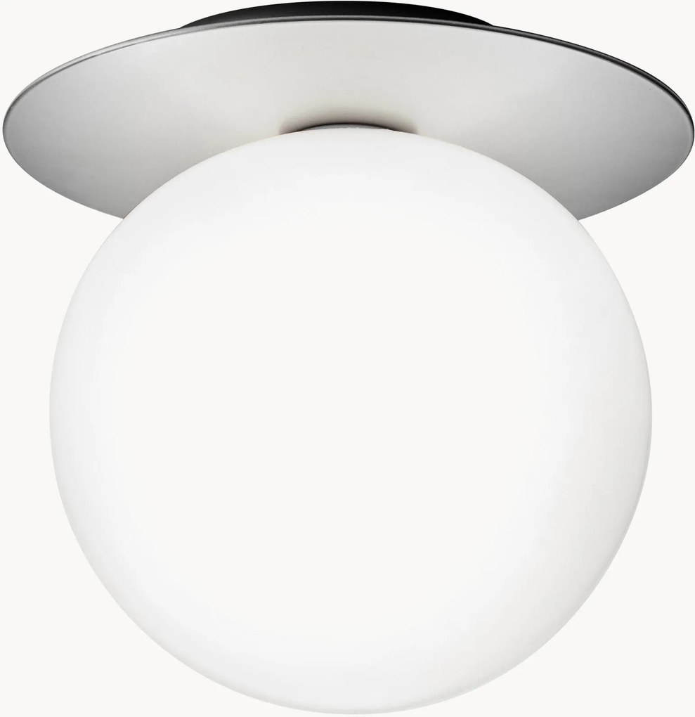 Stmievateľné stropné/nástenné svietidlo z ručne fúkaného skla Liila