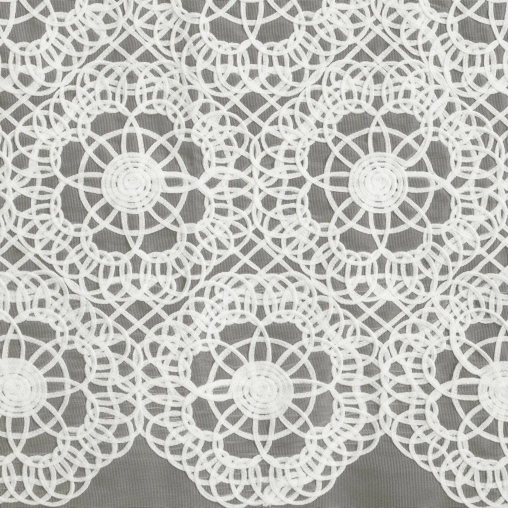 ZÁCLONA NA KRÚŽKOCH LIZA 140X250 CM PRIRODNÁ