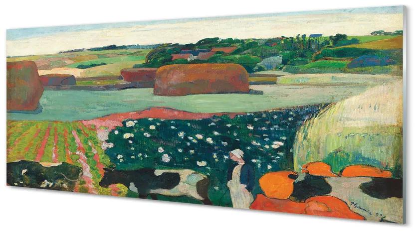 Obraz plexi Art maľované pohľad vidieka 120x60 cm