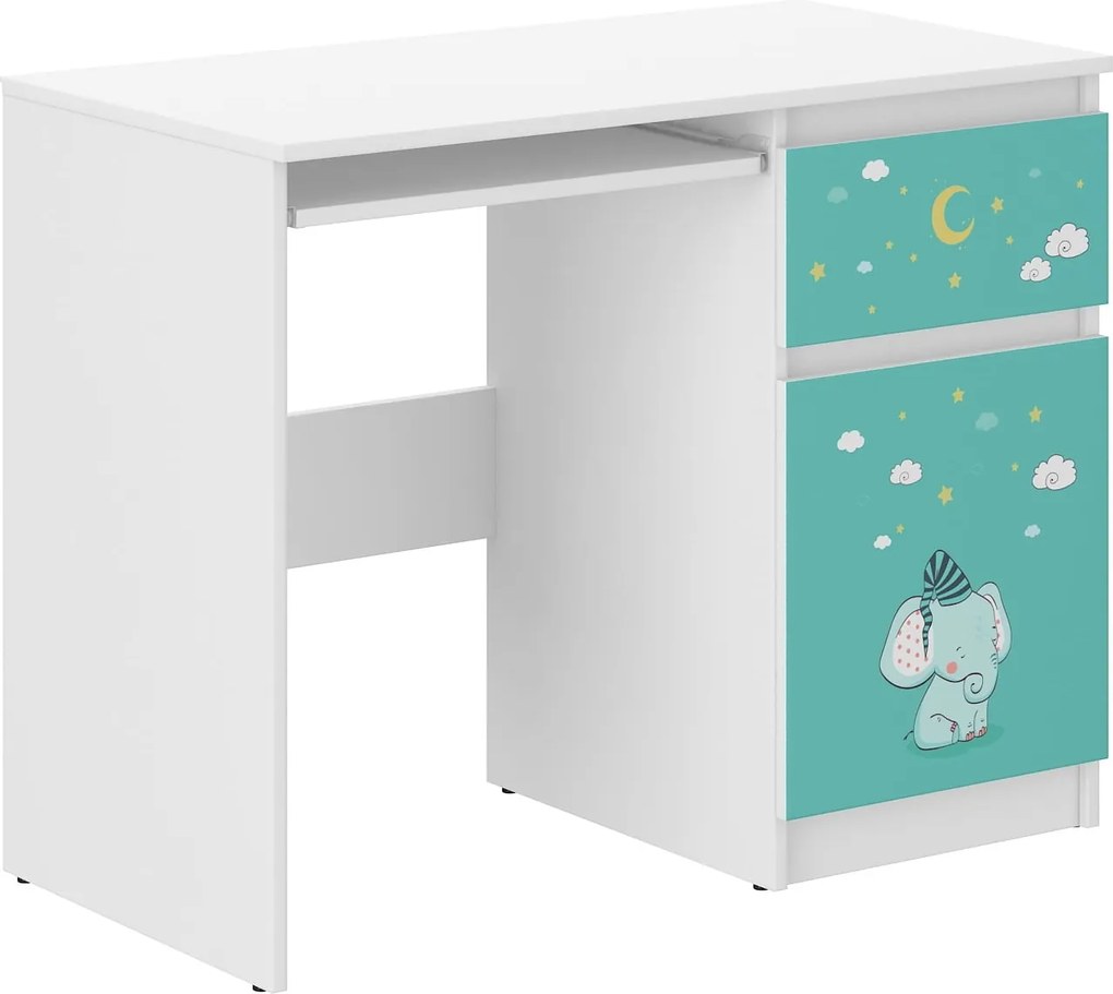 Wooden Toys Detský písací stôl N-33 SLONÍK