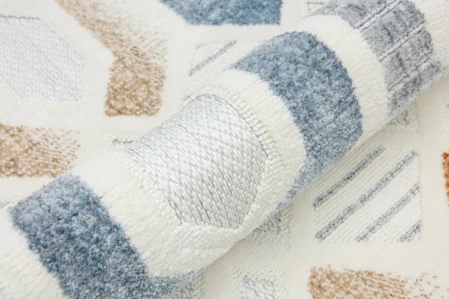 Koberec BROADWAY C0779 biely / sivý / krémový