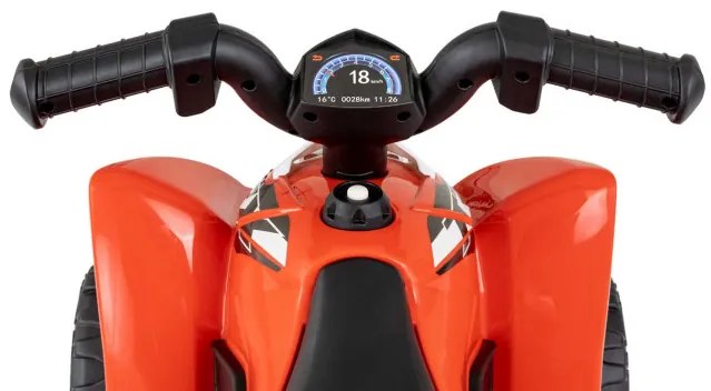 Elektrická štvorkolka HONDA ATV červená