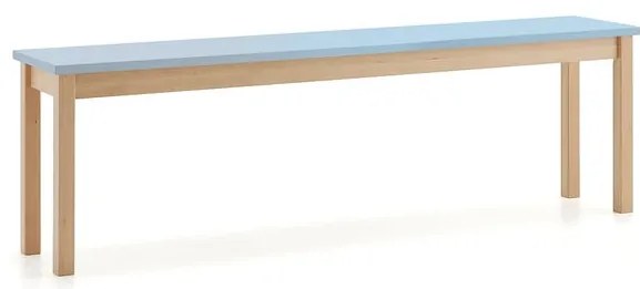 Lavica ZET, 1800x440 mm, sky blue