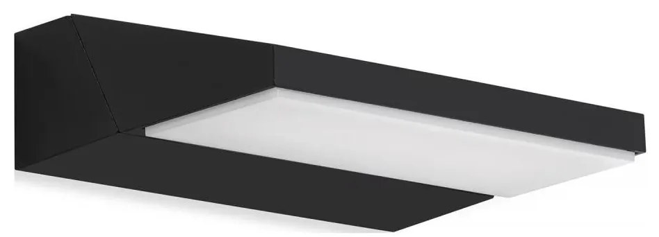 Telefunken - LED Vonkajšie nástenné svietidlo LED/10W/230V IP44 čierna