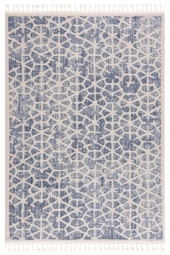 Dekorstudio Moderný koberec ART 1271 modrý Rozmer koberca: 140x200cm