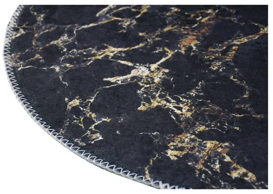 Sivý okrúhly koberec ø 100 cm - Vitaus