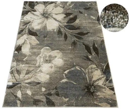 Koberec Kandy N041A béžový / grafitový