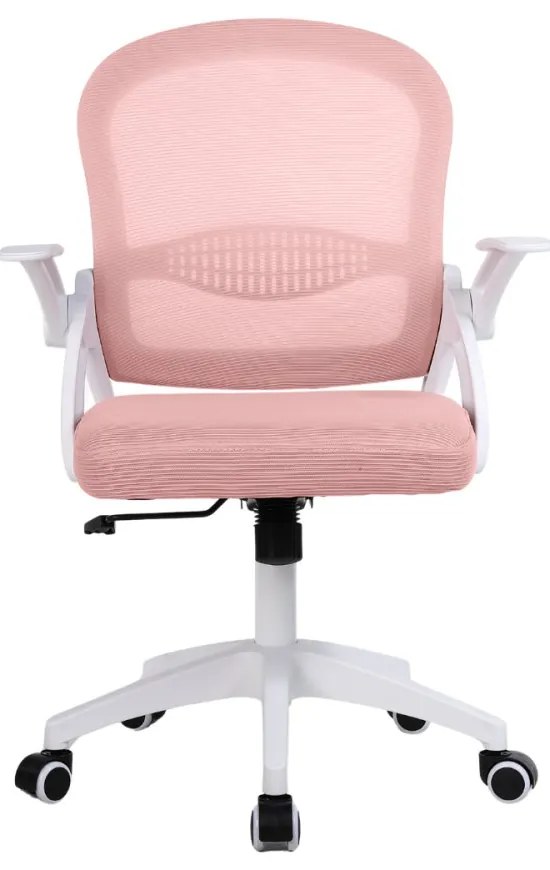 Detská otočná stolička Neoseat JUNI 011 — látka, ružová