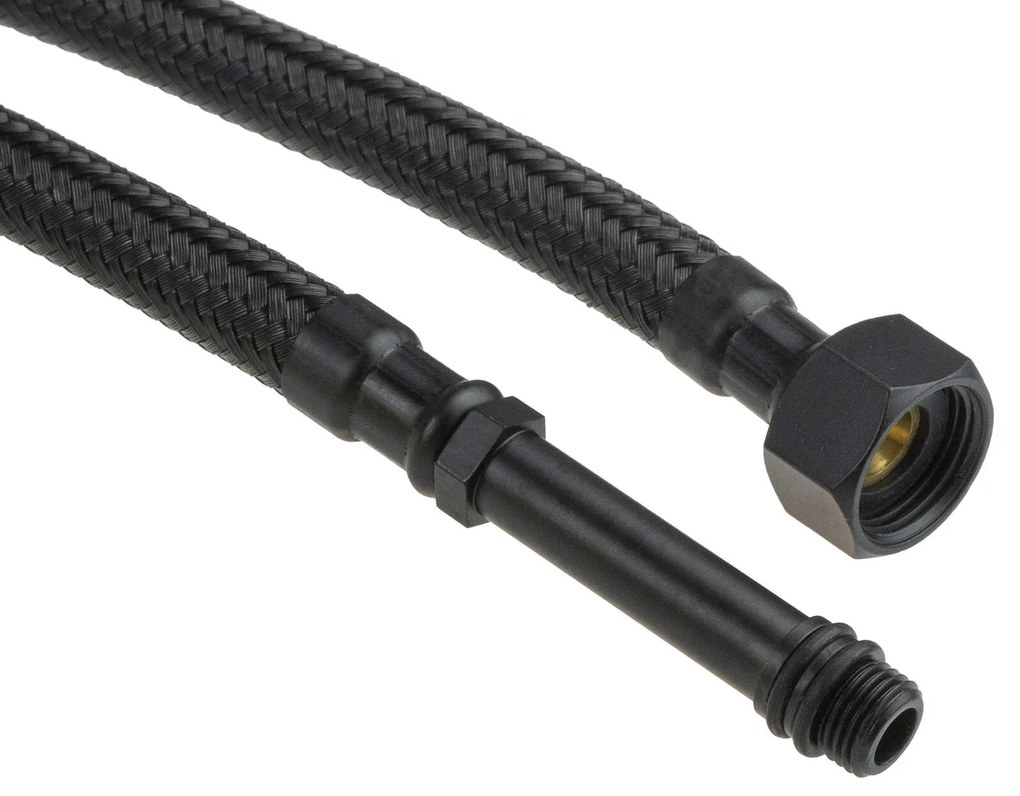 Deante Deante, spojovacia hadica pre batérie na dosku 40 cm, čierna matná, DEA-XDD40N2E0