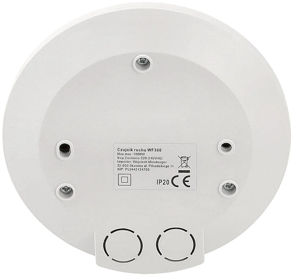 BERGE Pohybové čidlo LED slim 800W PR055
