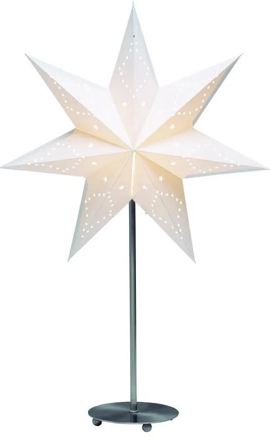 Markslöjd 8813 - Vianočná dekorácia SATURNUS 1xE14/25W/230V biela 67 cm