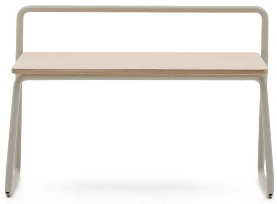 Béžová/v prírodnej farbe lavica Tinn – Kave Home