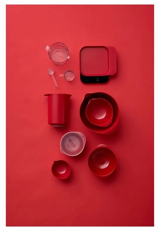 Červené misy v súprave 4 ks ø 23 cm Margrethe – Rosti