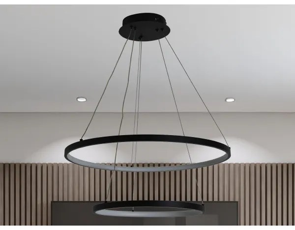 LED Stmievateľný luster na lanku LED/75W/230V 3000-6500K + DO